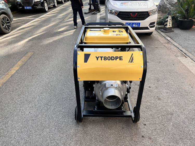 8寸柴油机自吸泵电启动伊藤动力YT80DPE-2